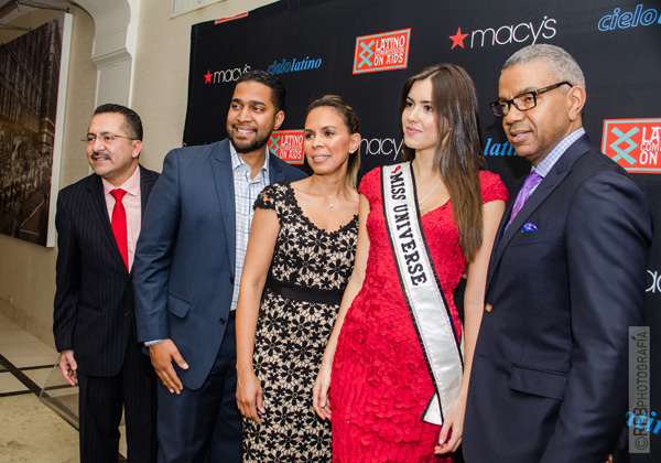 Paulina Vega Miss Universe 2014 Madrina of the Latino Commission on AIDS