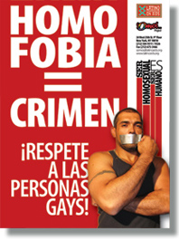 Stop Homophobia ad
